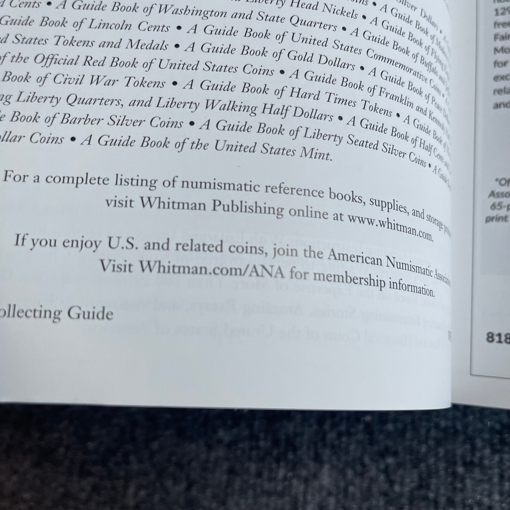 Whitman Guide Book of US Coins Mega Red 3rd Edition Yeoman Bressett 2017 - Picture 8 of 13